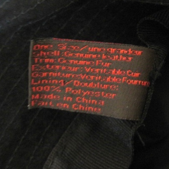 Vintage Danier Suede Bucket Hat With Fur Trim - Picture 9 of 11